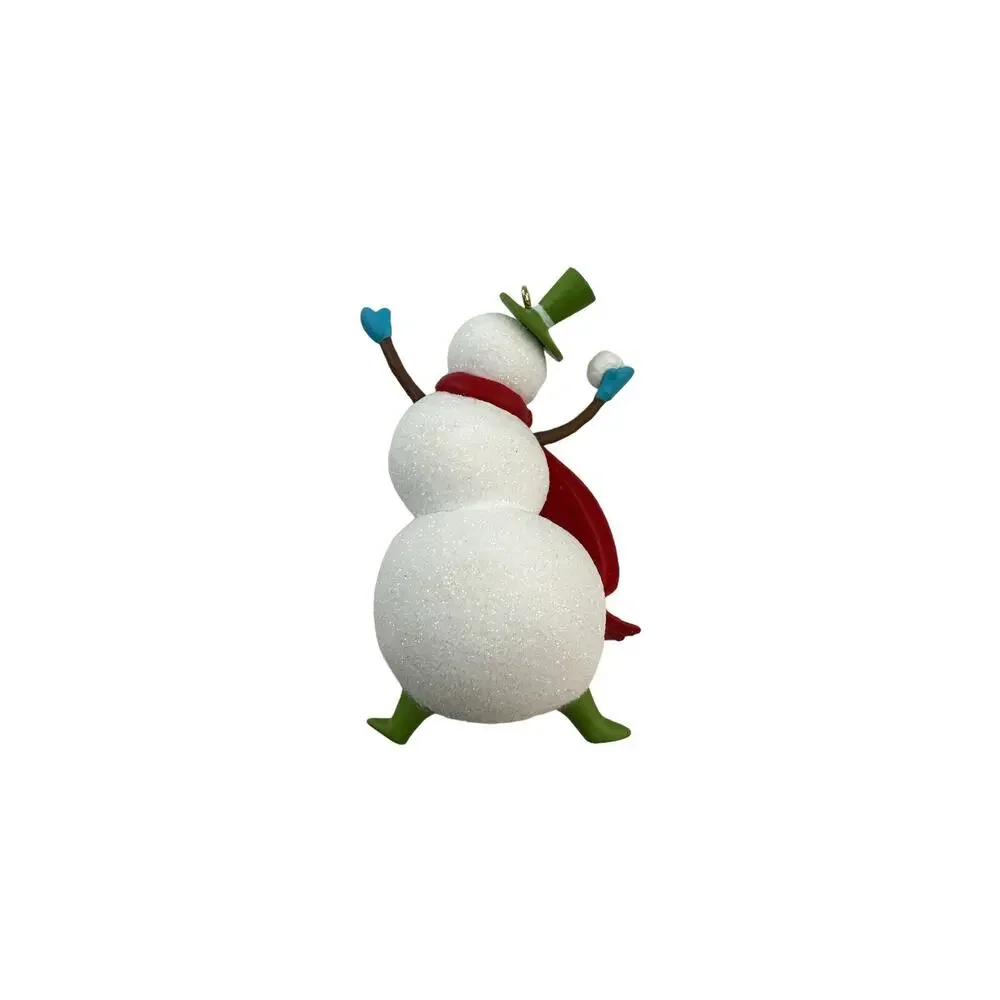2011 Hallmark Keepsake Let It Snow Snowman Repaint Special Edition Ornament